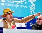 پاسخ کوبنده علی اوجی به خبرنگار | دفاع جانانه علی اوجی از همسرش نرگس محمدی در جشنواره  فجر 