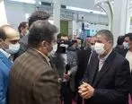 بازدید اعضای هیئت دولت از غرفه ذوب آهن اصفهان در سومین نمایشگاه تقاضای ساخت و تولید ایرانی