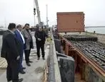 بازدید مدیرعامل سازمان منطقه آزاد انزلی از سه کشتی صادراتی از بندرکاسپین به مقاصد کشورهای روسیه، ترکمنستان و آذربایجان