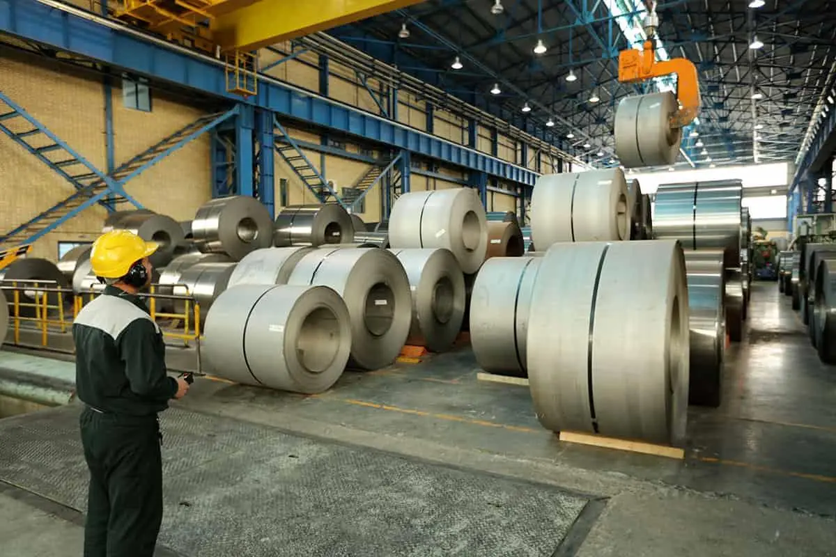 صادرات بیش از ۲.۱ میلیون تن فولاد تا پایان مردادماه