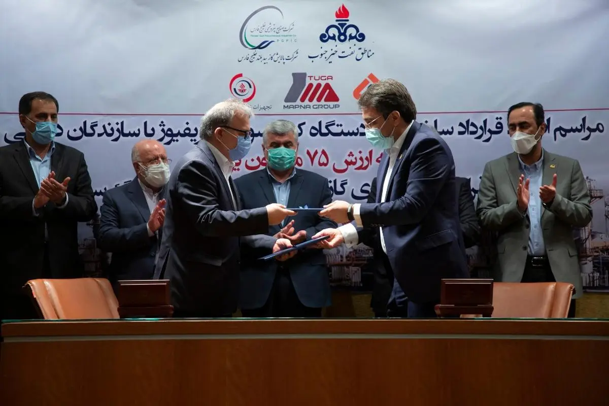 قراردادهای ساخت تجهیزات جمع‌آوری گازهای همراه با سازندگان ایرانی امضا می‌شود