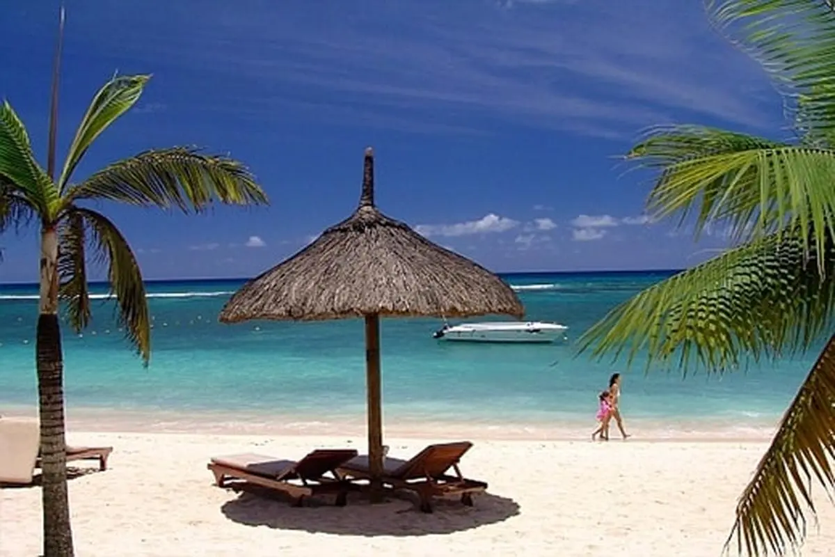 جزایر زیبای موریس:سواحل شنی سفید و آب های فیروزه ای
