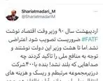 واکنش وزیر کار به مخالفان تصویب FATF