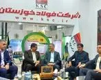 مدیرکل حفاظت محیط‌زیست خوزستان در غرفه فولاد خوزستان حضور پیدا کرد