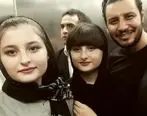 بازیگر پایتخت مهاجرت کرد + عکس در کنار سارا و نیکا