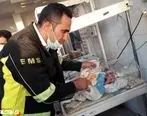 ببینید | حادثه دلخراش نوزاد یک روزه  در محله نازی آباد تهران | رها کردن نوزاد تازه متولد شده در سطل زباله