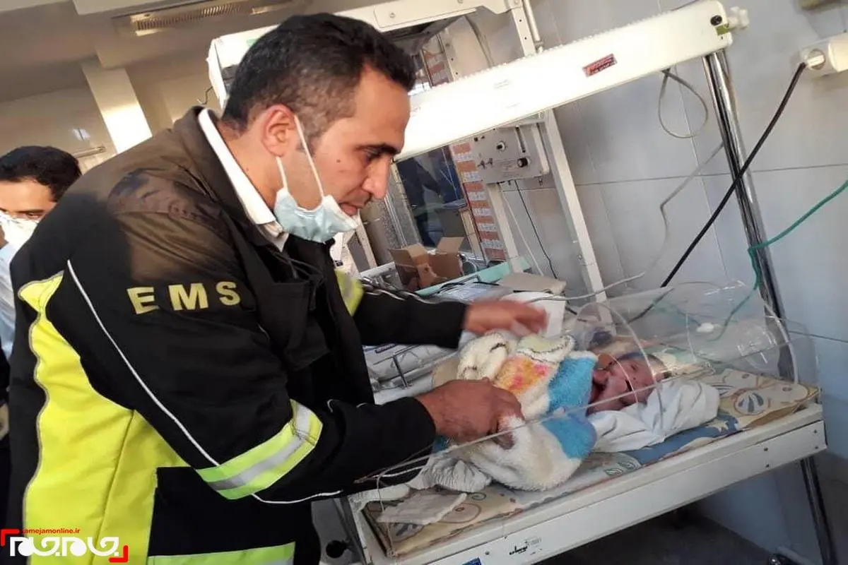 ببینید | حادثه دلخراش نوزاد یک روزه  در محله نازی آباد تهران | رها کردن نوزاد تازه متولد شده در سطل زباله