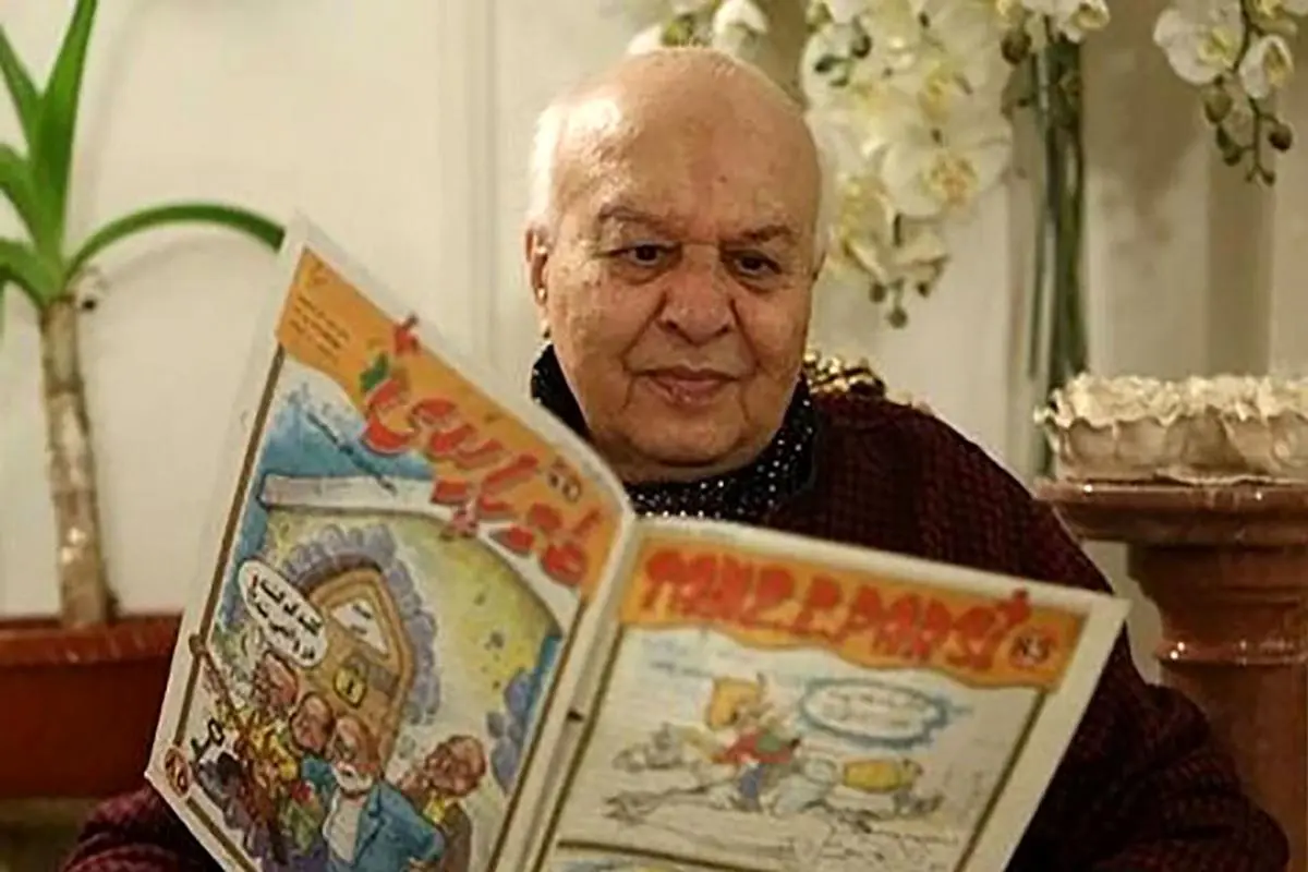 فوری: کاریکاتوریست پیشکسوت ایرانی درگذشت | عکس کاریکاتوریست 