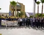 تجدید میثاق کارگران ذوب آهن اصفهان با آرمان‌های شهدا